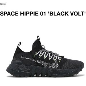 NIKE Space Hippie 01 'Black Volt'